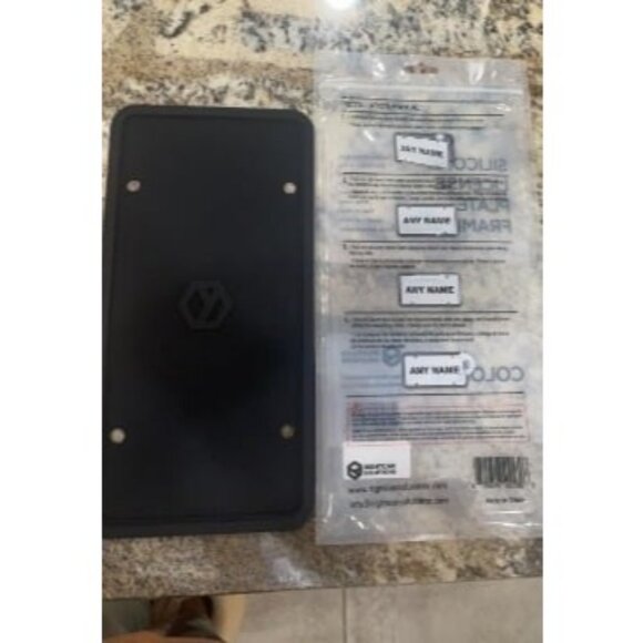 Silicone License Plate Frames | The Original Premium Grade Silicone Car Plate - Picture 1 of 1